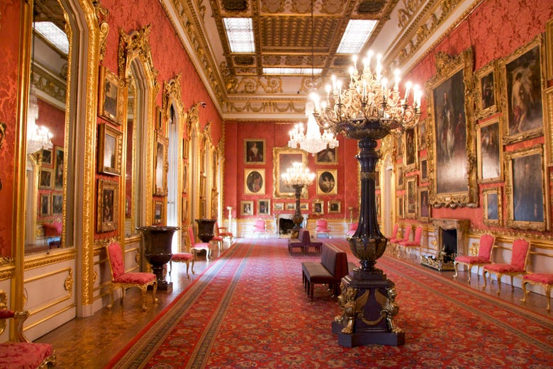 One of the rooms of the Apsley House