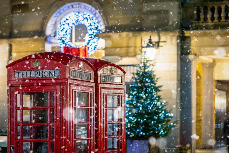 Enjoying Christmas in London