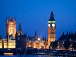 Big Ben at night