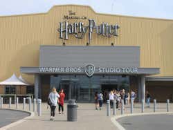 Entrance to the Making of Harry Potter exhibit
