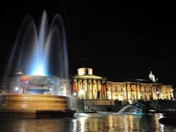 Trafalgar Square and the National Gallery