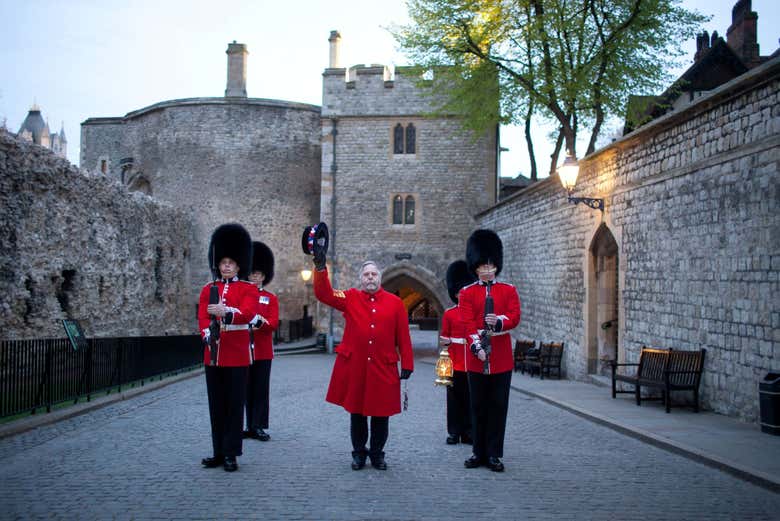See the Yeoman Warders guarding the Crown Jewels